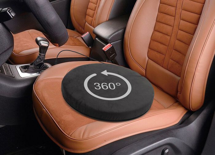 Relaxvital Dreh-Sitzkissen mit W&auml;rmefunktion 