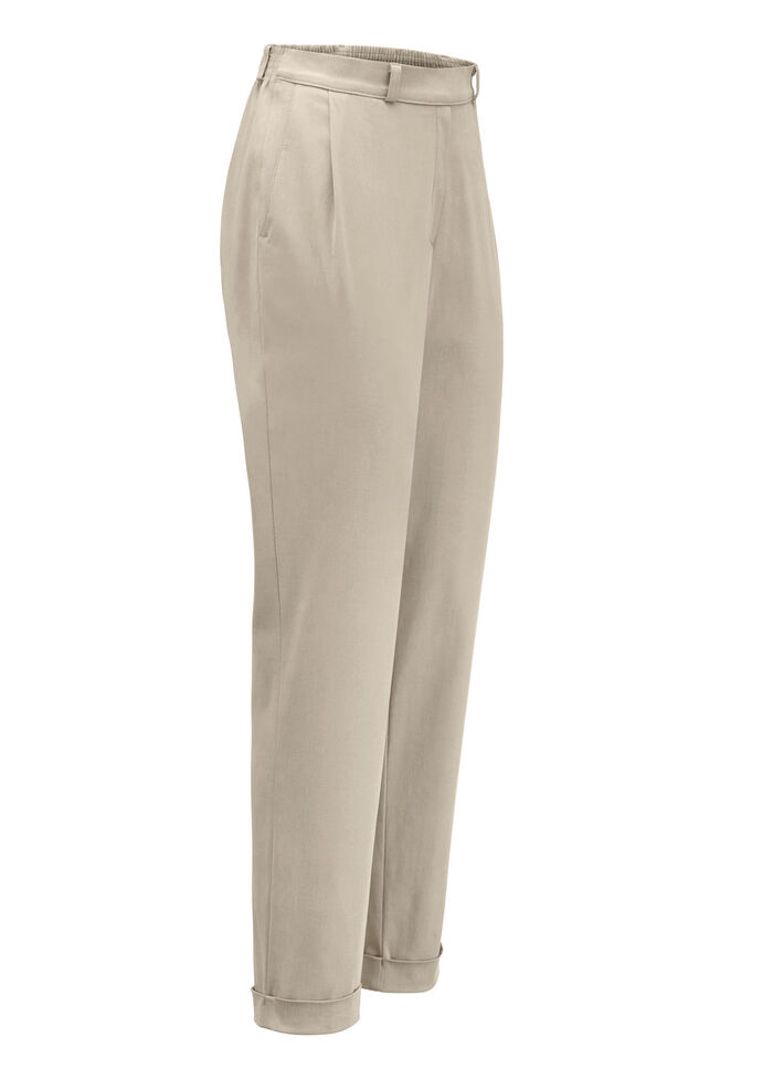 Knöchellange Hose in Schlupfform CAMEL