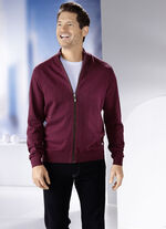 Klassische «King's Road»-Jacke in 3 Farben BORDEAUX MELIERT