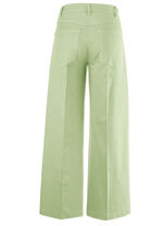 Culotte mit modisch weitem Bein  GRÜN