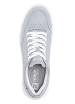 Sneaker aus Veloursleder BLEU