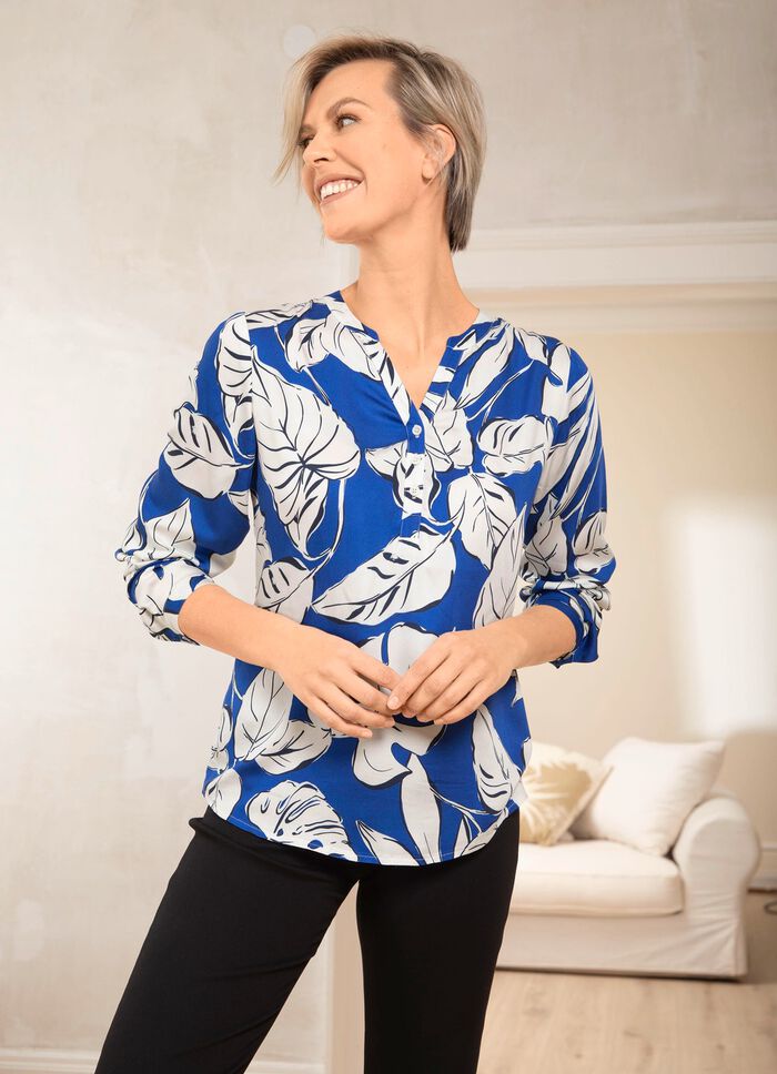 Tunika mit Stehkragen 