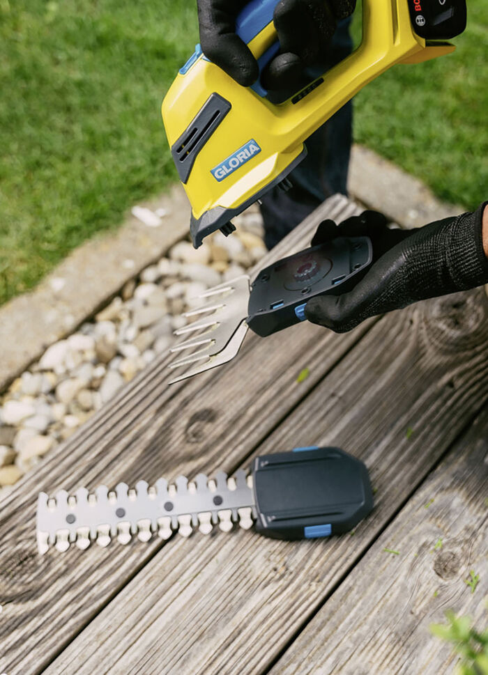 Gloria Finecut Compact 18V Gras-/Strauchschere 