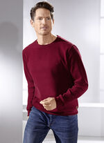 Sweatshirt von «Milano Italy» BORDEAUX