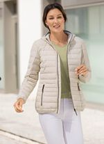 Funktionsjacke mit fester Kapuze 