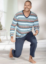 Zweierpack Schlafanzüge mit V-Ausschnitt 