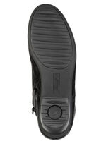 Waldläufer, bequeme Damen-Stiefeletten, Winterschuhe, Weite H, mit herausnehmbarem Fußbett SCHWARZ