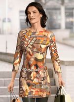 Strick-Tunika in Feinstrick 