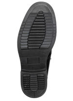 GINO GALANTE, gefütterte Herren-Stiefeletten, Winterschuhe, mit Lammfell SCHWARZ