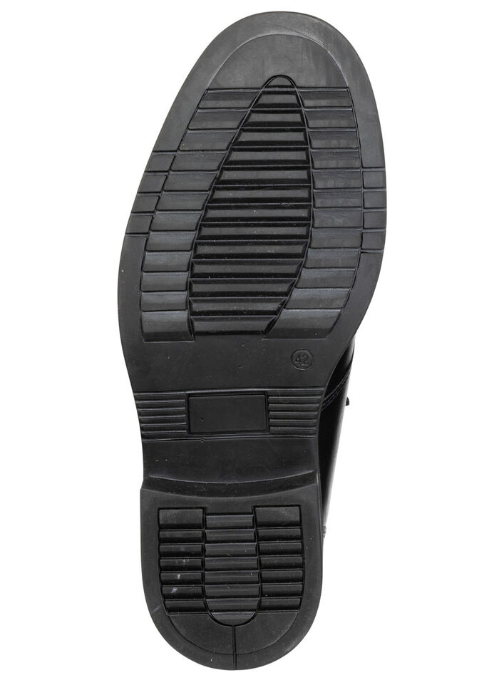 GINO GALANTE, gefütterte Herren-Stiefeletten, Winterschuhe, mit Lammfell SCHWARZ