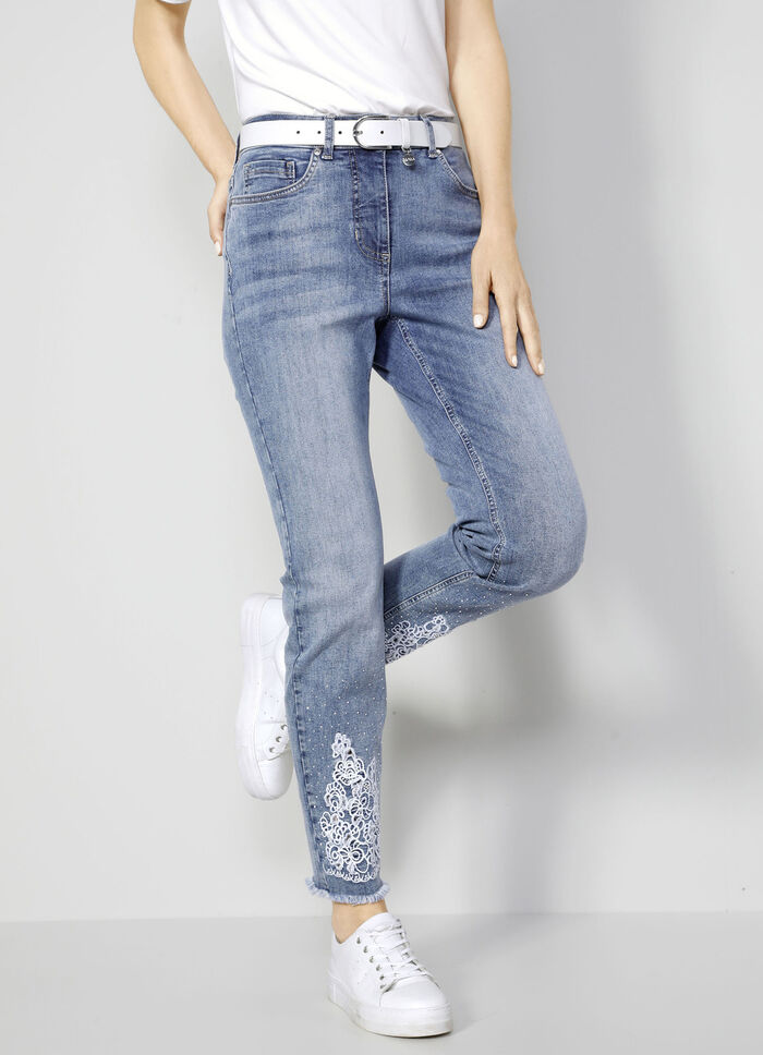 Jeans in 5-Pocket-Form 