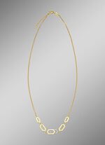 Moderne Halskette mit Zirkonia 