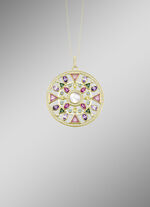 Eleganter Anhänger mit echt Abalone-Perlmutt 