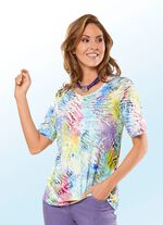 Shirt mit farbbrillantem Inkjet-Druck 