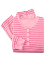 Zweierpack Schlafanz&uuml;ge mit garngef&auml;rbtem Ringeldessin 