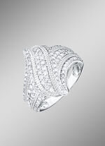 Damenring mit 72 Diamanten und 46 Brillanten 