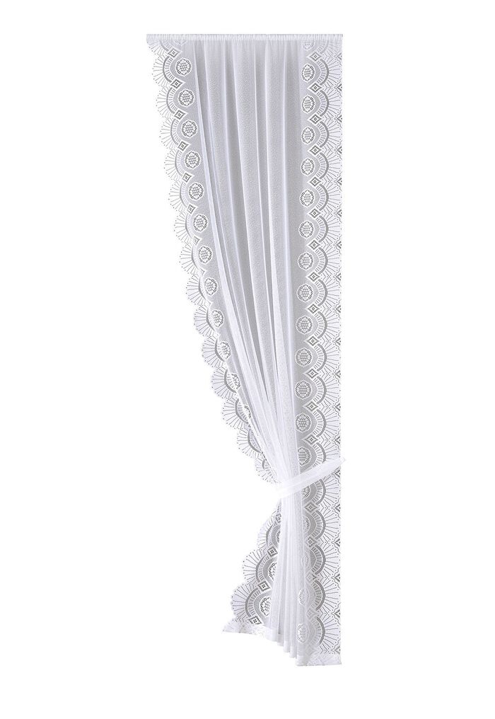 Raffvorhang-Garnitur mit Universalschienenband 