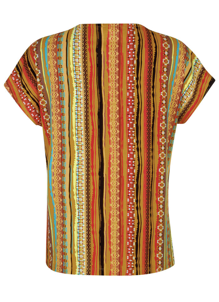 Shirt mit Häkelspitzenbesatz 