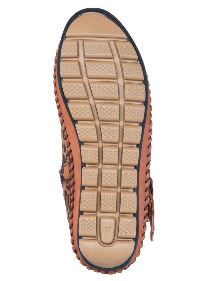 Gemini, trendige Damen-Boots, Weite G, mit herausnehmbarem Fussbett BRAUN