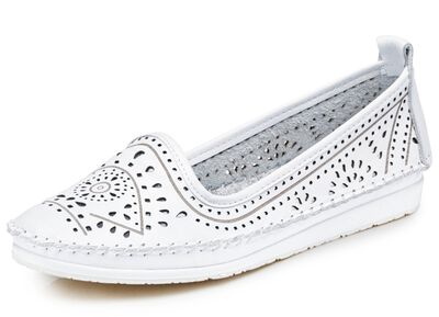 Andrea Conti Mokassin-Slipper aus Rind-Nappaleder 