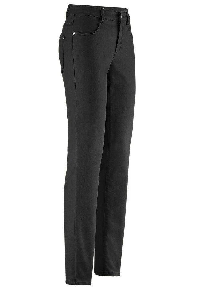 Hose in angesagter Leder-Optik SCHWARZ