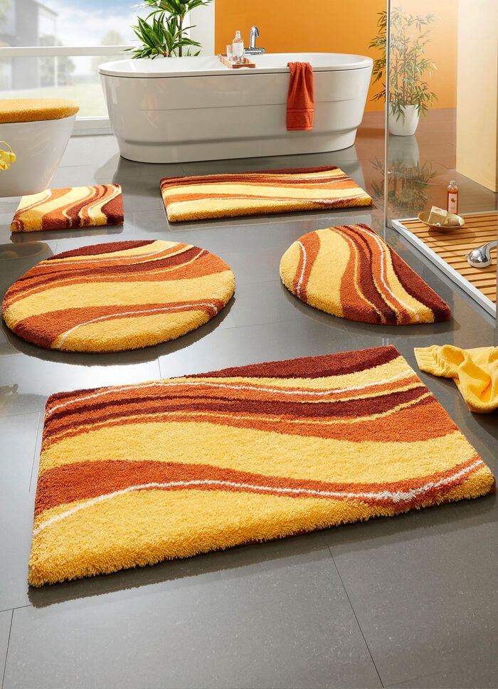 Badteppiche von Grund mit rutschhemmender Latex-R&uuml;ckseite 