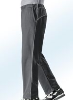 Freizeithose mit Zierpaspeln ANTHRAZIT