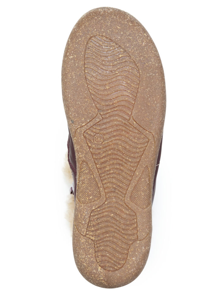 ELENA EDEN, gefütterte Damen-Boots, Winterschuhe, Weite G, mit herausnehmbarem Fussbett BORDEAUX