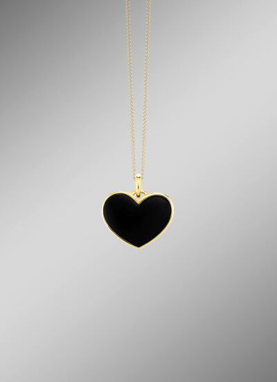 Anh&auml;nger mit echt Onyx 