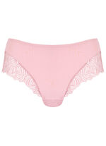 Naturana Slip mit zarter Elastikspitze ROSÉ