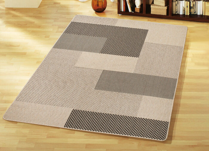 Pflegeleichte Br&uuml;cken und Teppiche f&uuml;r innen und aussen BEIGE