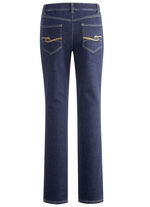 Jeans in 4-Pocket-Form DUNKELBLAU