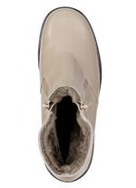 ELENA EDEN, gefütterte Damen-Stiefeletten, Winterschuhe, Weite H, mit Lammfell BEIGE