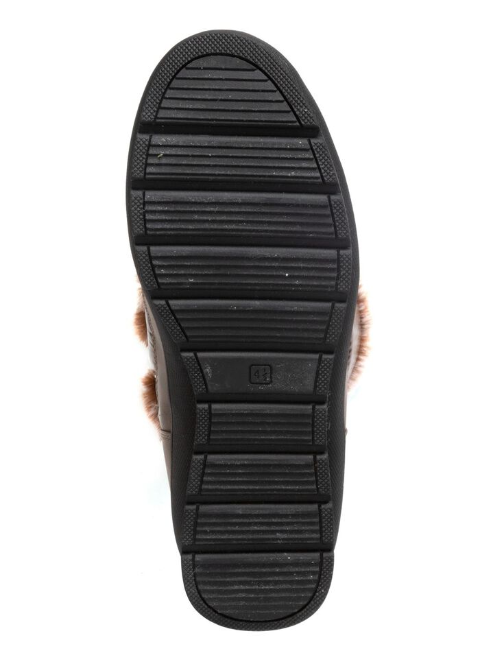 ELENA EDEN, gef&uuml;tterte Damen-Boots, Winterschuhe, Weite G, mit herausnehmbarem Fussbett BRONZE