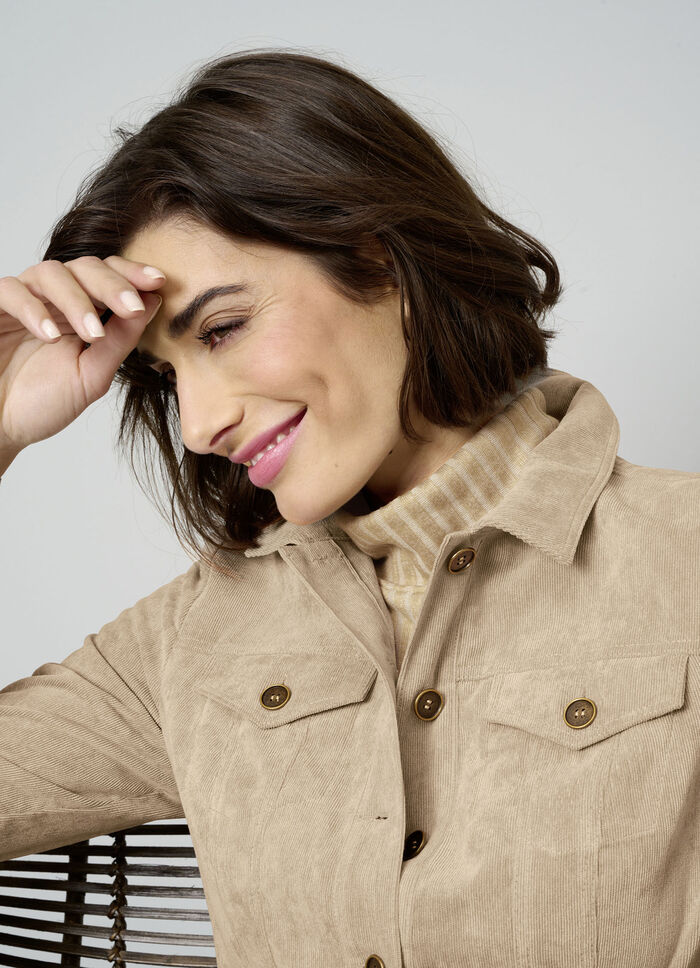Blazer aus Cord 