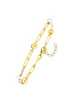 Armband aus Gold mit S&uuml;sswasser-Zuchtperlen 