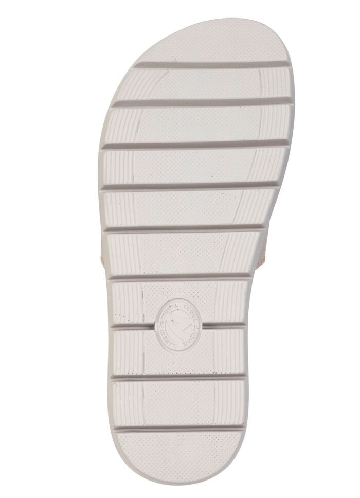 ELENA EDEN, stylische Damen-Pantoletten, Weite H, mit herausnehmbarem Fussbett 