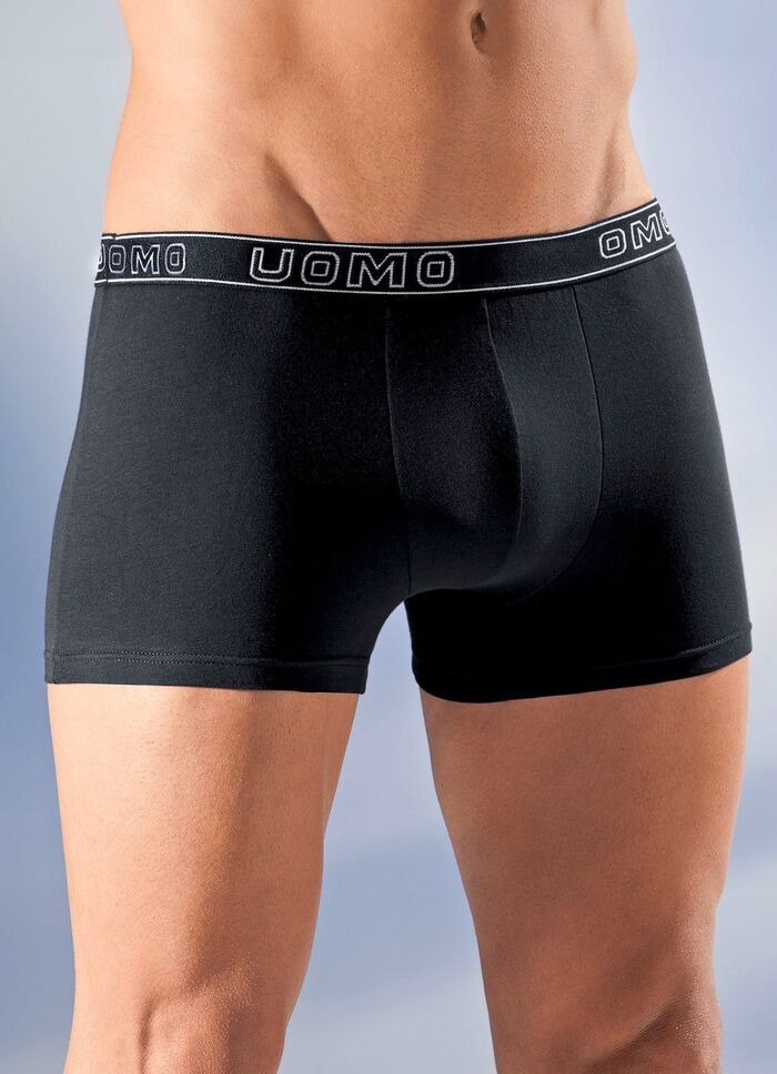 F&uuml;nferpack Pants, uni mit Elastikbund 