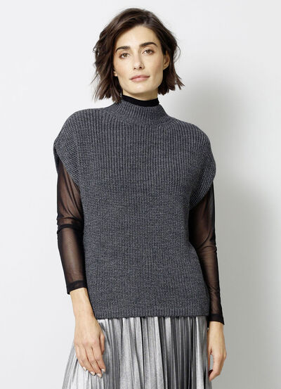 Pullunder in Perlfang 