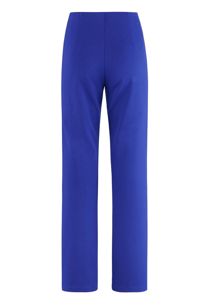 Jerseyhose mit ausgestellter Fu&szlig;weite ROYALBLAU