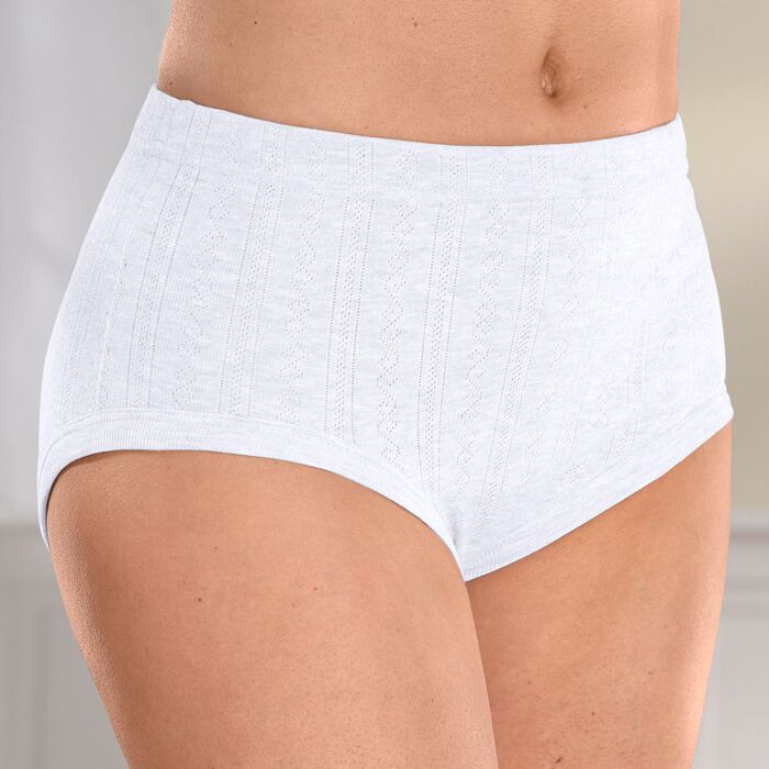 F&uuml;nferpack Slips mit Jacquard-Dessin 