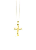 Kreuz-Anhänger in Bicolor 