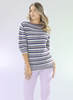 Pullover in Ringeldessin 