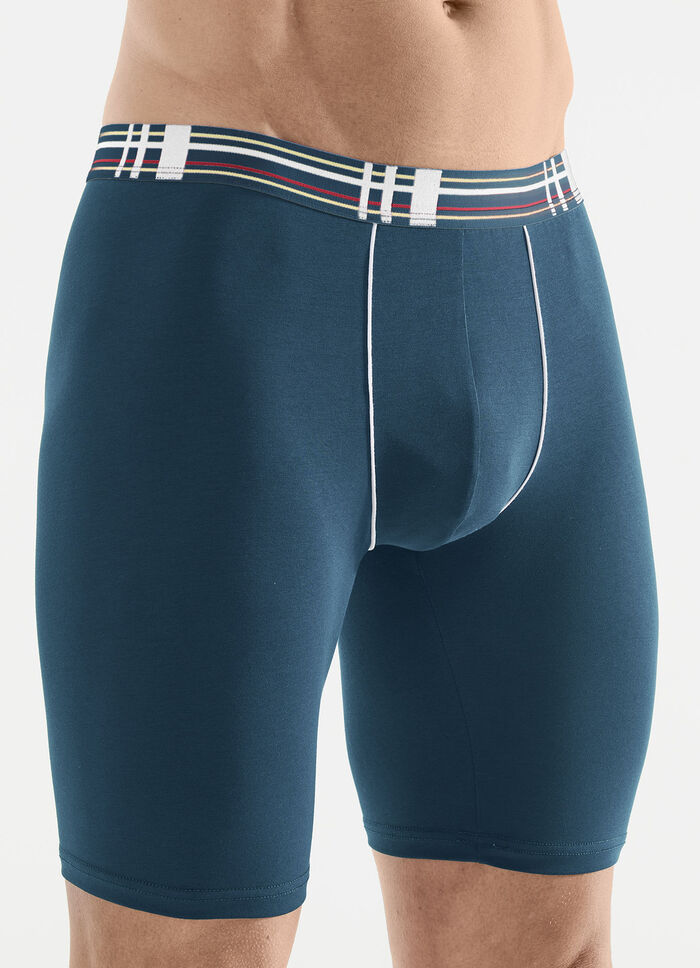 Viererpack Longpants mit Elastikbund 
