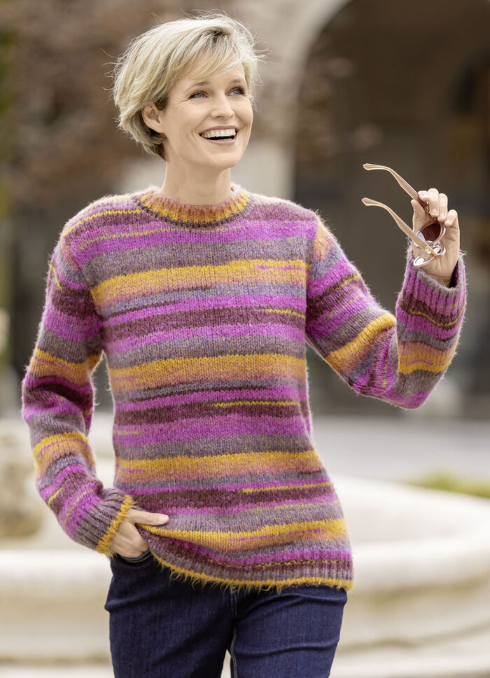 Pullover mit Farbverlauf 