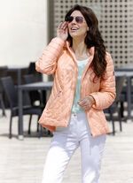 Jacke mit abnehmbarer Kapuze PAPAYA