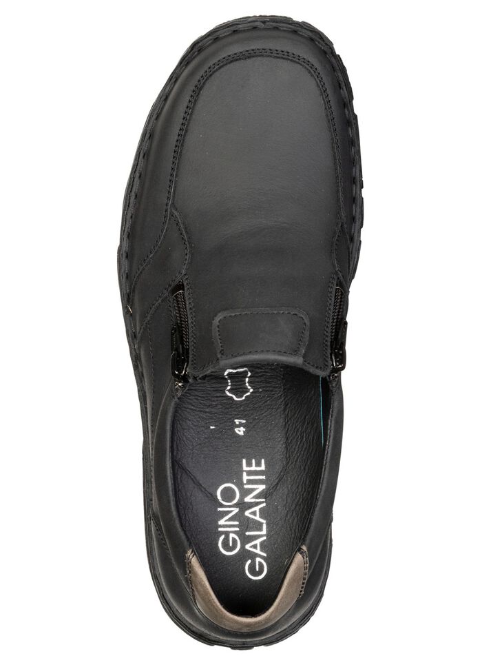 GINO GALANTE, klassische Herren-Slipper, mit herausnehmbarem Fussbett 