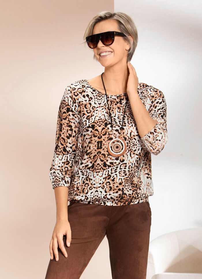 Tunika mit dekorativer F&auml;ltelung 