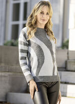 Pullover in Jacquard-Dessin 