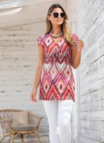 Sommerliche Shirt-Tunika 